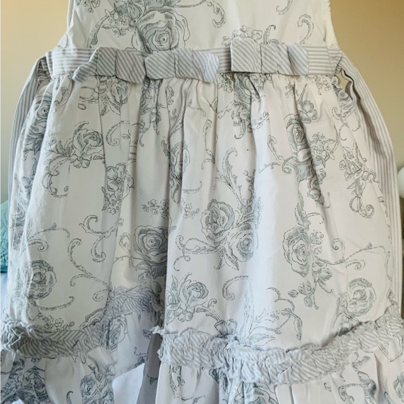 Savannah Dresses Savannah Baby Girl 6 9 Months White Floral Ruffle